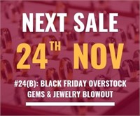 Next Sale #24(B): Saturday, Nov 24