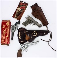 Lot of Vintage Cap Pistols