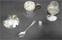 5 Pcs Assorted  Sterling Silver 85g Total Weight