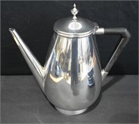 Art Deco Sterling Coffee Pot - 462g Total Weight