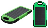 Smartphone Clip-On Solar Charger, Green