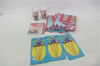 Various Lot of Kids Party Supplies