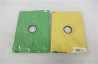 (2) iPad Pro 12.9" Case - Green/Yellow