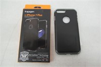 Spigen iPhone 7 Plus Case - Black/Clear