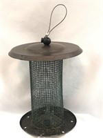 Metal Bird Feeder Ready to Hang!