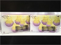 (2) NEW Eastertime Baby Chick Light Sets CUTE!