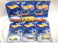 (6) NEW Hot Wheels Cars SEALED