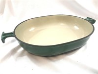 LeCreuset Oval Enameled Cast Iron Roasting Dish
