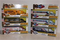 6 -Die cast transporter with cab in original boxes