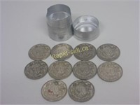 Silver Canadian Half Dollar Coins