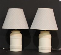 3 Modern lamps & 1 hanging light