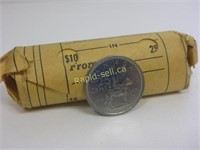Roll of Canadian Mountie Quarters