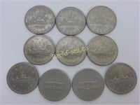 Collection of Canadian Dollar Coins