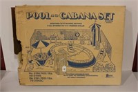 Barbie & Skipper pool & cabana set in original box