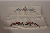 Assorted hand stitched linens