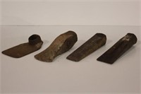 Box of assorted antique tools