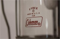 Coleman stove, lantern, fuel, and propane cylinder