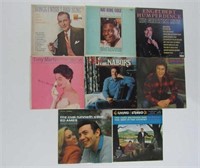(Qty - 8) Assorted Lounge Music Records-