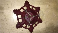 Cast-iron Victorian style reproduction Christmas