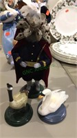 Byers Mouse King doll with a (764) Byers goose in
