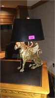 Gargoyle lamp