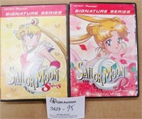 2 Sailor Moon DVDs