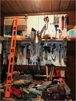 CONTENTS OF TOOL CLOSET-ALL FOR ONE MONEY