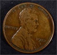 1912-S LINCOLN CENT VF