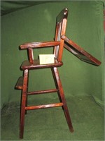 DOLL HIGH CHAIR (26" OVERALL HEIGHT)