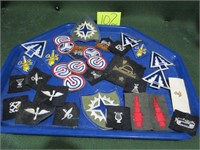 LARGE TRAY OF PATCHES