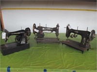 2 White Rotary & 1 Spartan Sewing Machines