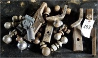 Assortment of Hitches and Balls