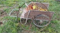 Cart, Wagon Wheel, Cords