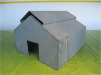 Galvanized Bird House  16" x 18" x 12"h
