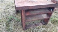 Metal Table and Vise