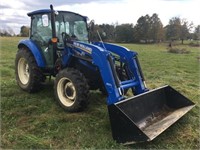 New Holland T4.75 Tractor (4X4) with Loader