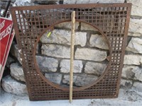 Iron Man Hole Cover Grate 48 x 48