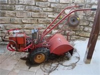 8 HP Tiller "Engine Turns Free"  AS-IS  "Untested"