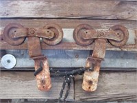 Barn Door Railing w/ Rollers