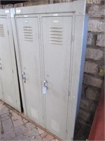 2 Door Metal Locker  36" x 63"h