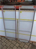 2 - Expanded Metal Grates  54" x 20" ea
