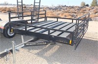 2006 2-PLACE ATV TRAILER - W/ FOLD-DOWN SIDE RAMPS