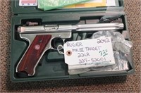 RUGER MKIII TARGET WITH BOX AND PAPERWORK S/N 229-