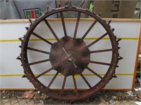 Iron Cleated Wheel  60" x 6"