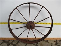 Iron Spoke Wheel  25" x 2 1/2"