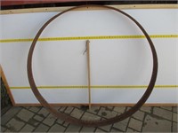 50" x 4" Iron Wagon Wheel Ring