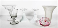 Quantity of various vintage glassware