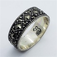 FREE S/Silver Marcasite Ring to all winning bidder