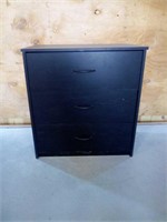 Petite black dresser