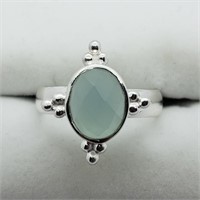 $160. S/Silver Chalcedony Ring